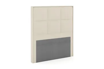 Select Sänggavel 120 cm Rutig - Beige - Möbler - Säng - Sängtillbehör & sänggavel - Sänggavlar & huvudgavlar
