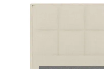 Select Sänggavel 120 cm Rutig - Beige - Möbler - Säng - Sängtillbehör & sänggavel - Sänggavlar & huvudgavlar