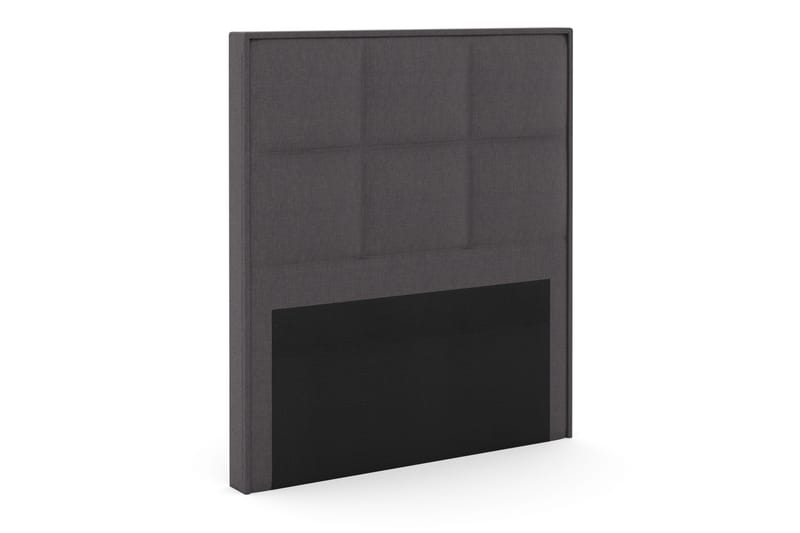 Select Sänggavel 120 cm Rutig - Mörkgrå - Möbler - Säng - Sängtillbehör & sänggavel - Sänggavlar & huvudgavlar