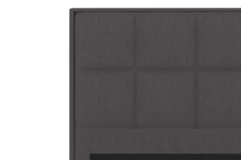 Select Sänggavel 120 cm Rutig - Mörkgrå - Möbler - Säng - Sängtillbehör & sänggavel - Sänggavlar & huvudgavlar