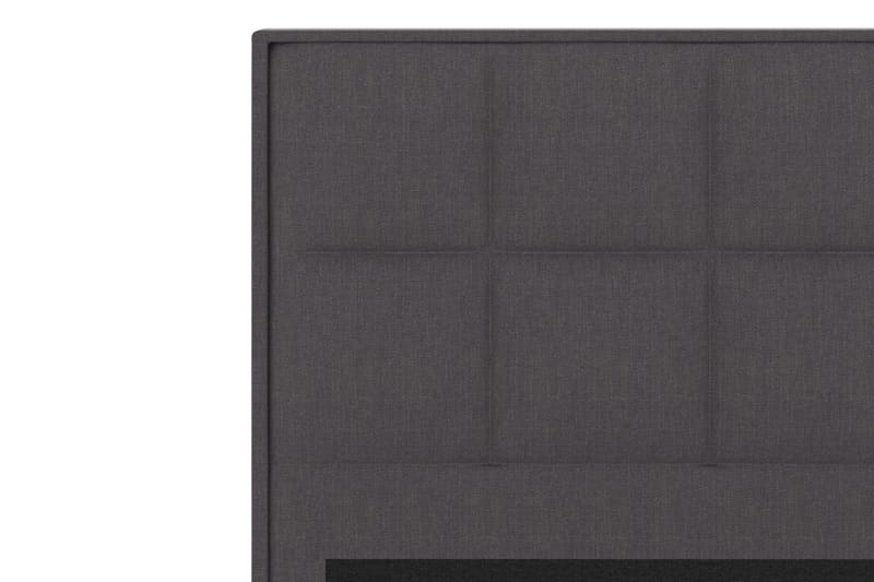 Select Sänggavel 120 cm Rutig - Mörkgrå - Möbler - Säng - Sängtillbehör & sänggavel - Sänggavlar & huvudgavlar