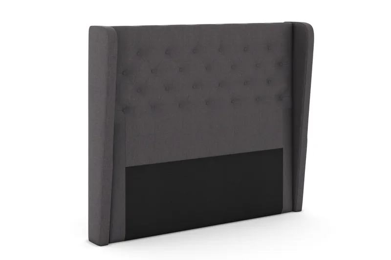 Select Sänggavel 140 cm med Sidor - Mörkgrå - Möbler - Säng - Sängtillbehör & sänggavel - Sänggavlar & huvudgavlar