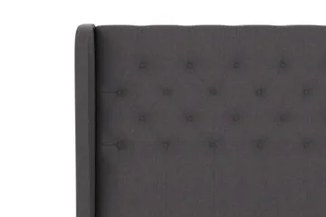 Select Sänggavel 180 cm med Sidor - Mörkgrå - Möbler - Säng - Sängtillbehör & sänggavel - Sänggavlar & huvudgavlar