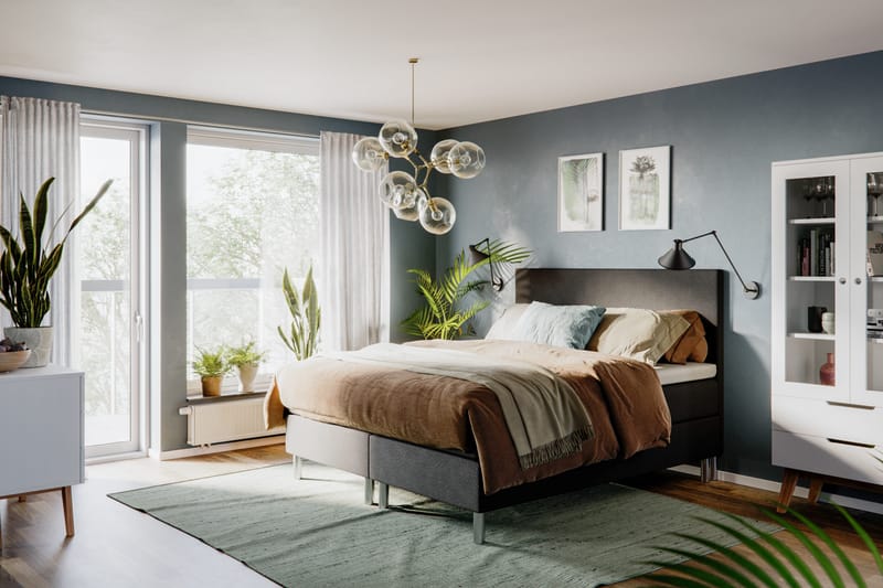 Sleepy Sänggavel 160 cm - Svart - Möbler - Säng - Sängtillbehör & sänggavel - Sänggavlar & huvudgavlar