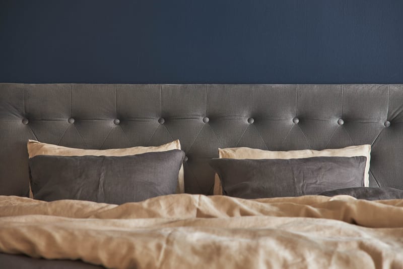 Wall Sänggavel 141x61 cm - Grå - Möbler - Säng - Sängtillbehör & sänggavel - Sänggavlar & huvudgavlar