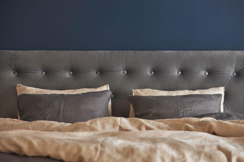 Wall Sänggavel 181x61 cm - Grå - Möbler - Säng - Sängtillbehör & sänggavel - Sänggavlar & huvudgavlar