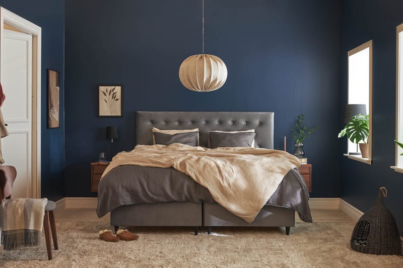 Wall Sänggavel 181x61 cm - Grå - Möbler - Säng - Sängtillbehör & sänggavel - Sänggavlar & huvudgavlar