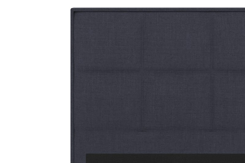 Select Rutig Sänggavel 210 cm - Blå - Sänggavlar & huvudgavlar