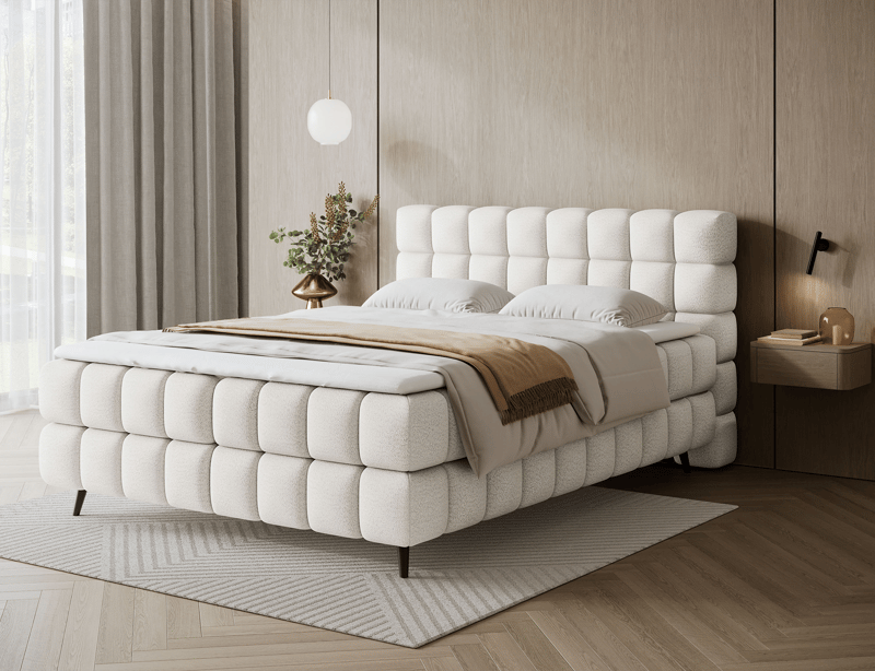 Sabeno Sängpaket Bubblig Kontinentalsäng med förvaring 140x200 cm - Royal 01 - Möbler - Säng - Kontinentalsäng