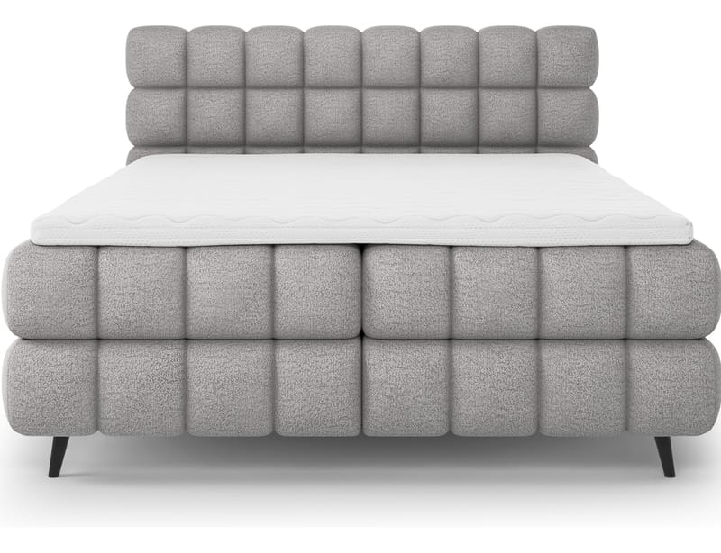 Sabeno Sängpaket Bubblig Kontinentalsäng med förvaring 140x200 cm - svart - Möbler - Säng - Kontinentalsäng