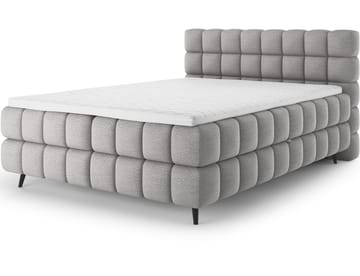 Sabeno Sängpaket Bubblig Kontinentalsäng med förvaring 140x200 cm - svart - Möbler - Säng - Kontinentalsäng