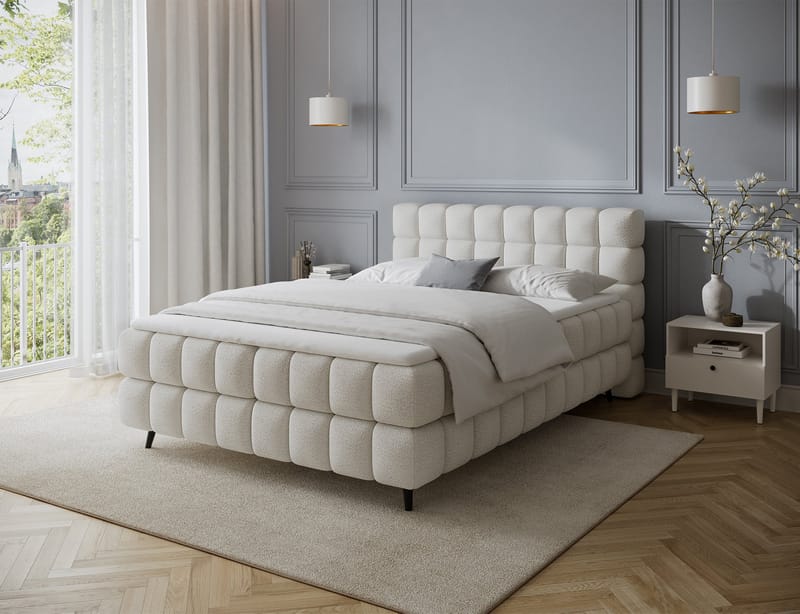 Sabeno Sängpaket Bubblig Kontinentalsäng med förvaring 160x200 cm - Royal 01 - Möbler - Säng - Kontinentalsäng