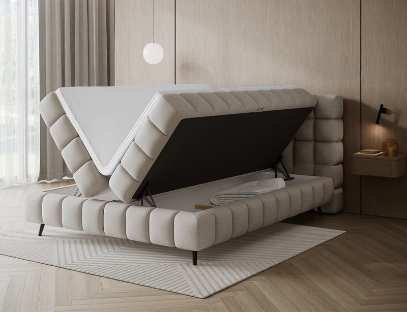 Sabeno Sängpaket Bubblig Kontinentalsäng med förvaring 160x200 cm - Royal 18 - Möbler - Säng - Kontinentalsäng
