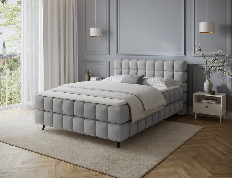 Sabeno Sängpaket Bubblig Kontinentalsäng med förvaring 180x200 cm - Calmora 04 - Möbler - Säng - Kontinentalsäng