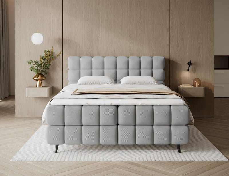 Sabeno Sängpaket Bubblig Kontinentalsäng med förvaring 180x200 cm - Calmora 04 - Möbler - Säng - Kontinentalsäng