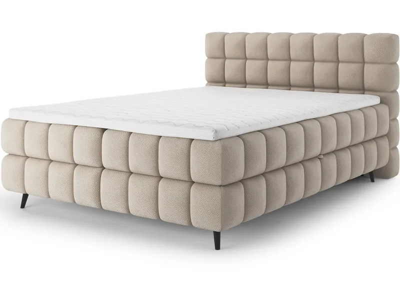 Sabeno Sängpaket Bubblig Kontinentalsäng med förvaring 180x200 cm, Calmora 18