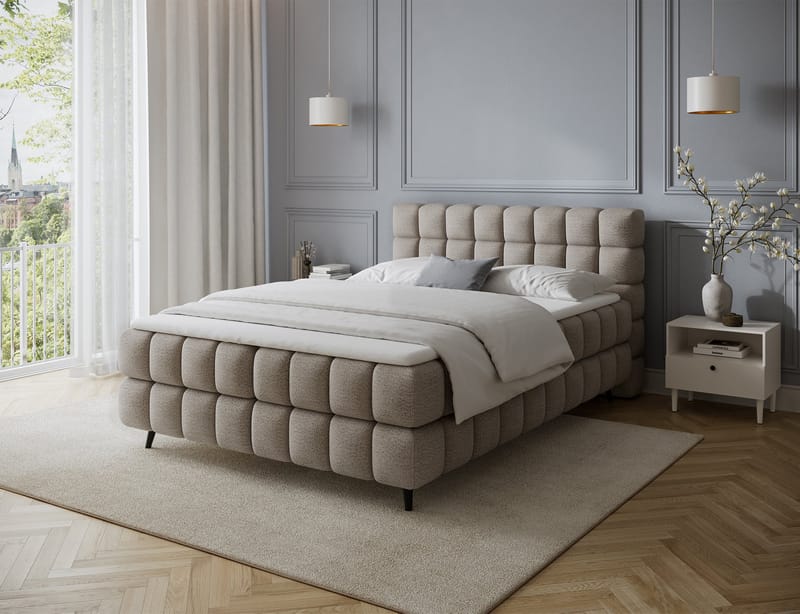 Sabeno Sängpaket Bubblig Kontinentalsäng med förvaring 180x200 cm - Royal 20 - Möbler - Säng - Kontinentalsäng