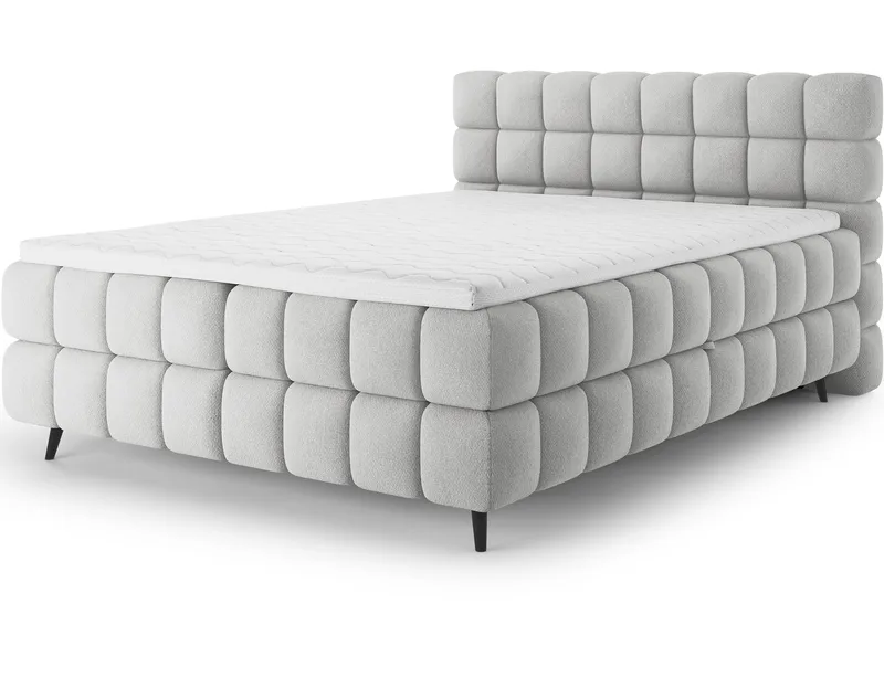 Sabeno Sängpaket Bubblig Kontinentalsäng med förvaring 180x200 cm, Tonall 03