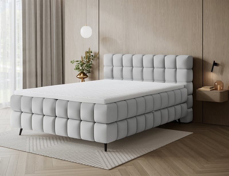 Sabeno Sängpaket Bubblig Kontinentalsäng med förvaring 180x200 cm - Tonall 03 - Möbler - Säng - Kontinentalsäng