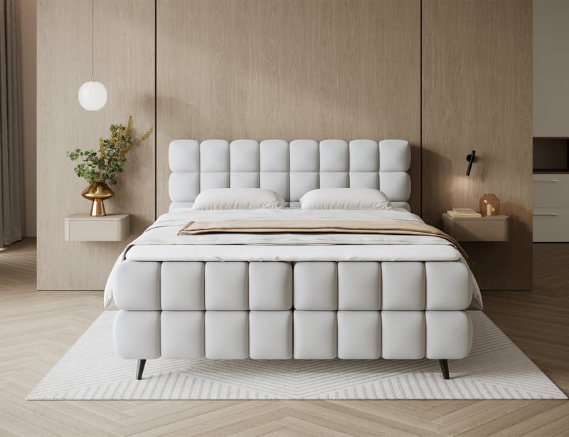 Sabeno Sängpaket Bubblig Kontinentalsäng med förvaring 180x200 cm - Tonall 03 - Möbler - Säng - Kontinentalsäng