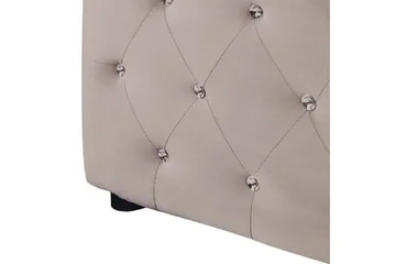 Saleux Sängram 140x200 cm - Taupe - Möbler - Säng - Sängram & sängstomme