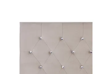 Saleux Sängram 140x200 cm - Taupe - Möbler - Säng - Sängram & sängstomme