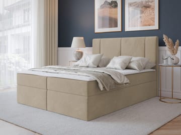 Salricus Sängpaket Kontinentalsäng 140x200 cm med Förvaring - Möbler - Säng - Kontinentalsäng