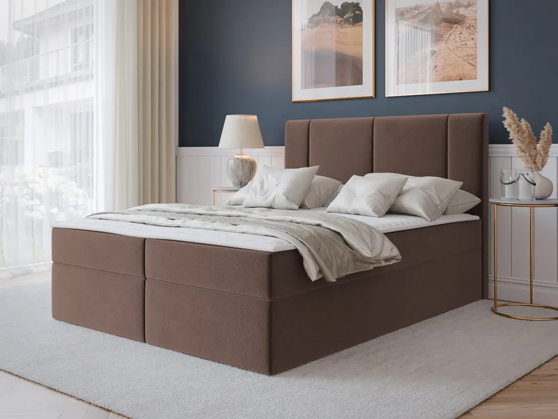 Salricus Sängpaket Kontinentalsäng 140x200 cm med Förvaring - Möbler - Säng - Kontinentalsäng