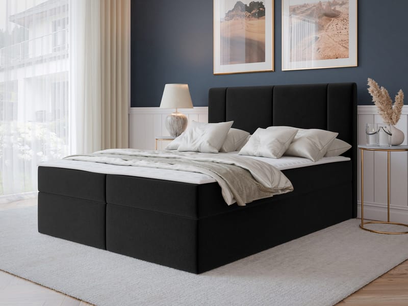 Salricus Sängpaket Kontinentalsäng 140x200 cm med Förvaring - Möbler - Säng - Kontinentalsäng