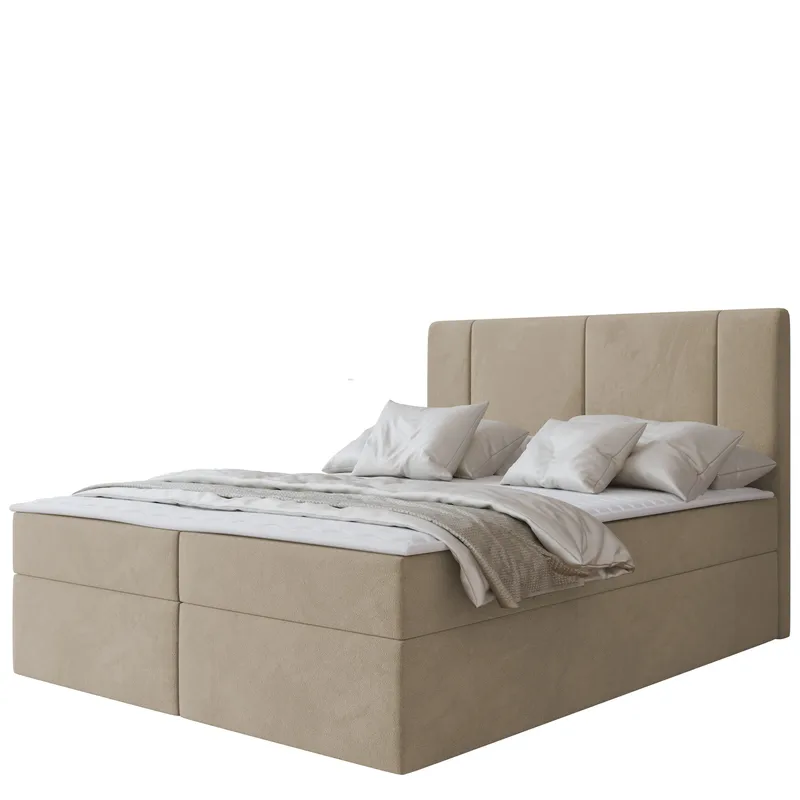 Salricus Sängpaket Kontinentalsäng 160x200 cm med Förvaring, undefined