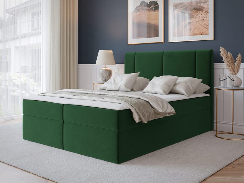 Salricus Sängpaket Kontinentalsäng 160x200 cm med Förvaring - Möbler - Säng - Kontinentalsäng