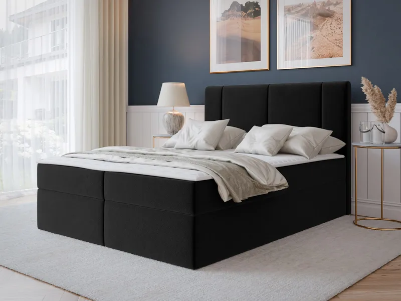 Salricus Sängpaket Kontinentalsäng 180x200 cm med Förvaring - Möbler - Säng - Kontinentalsäng
