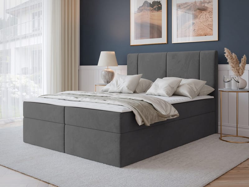 Salricus Sängpaket Kontinentalsäng 180x200 cm med Förvaring - Möbler - Säng - Kontinentalsäng