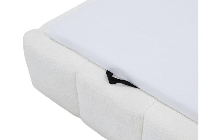 Salvenor Sängram med Förvaring 90x200 cm - Grå - Möbler - Säng - Sängram & sängstomme