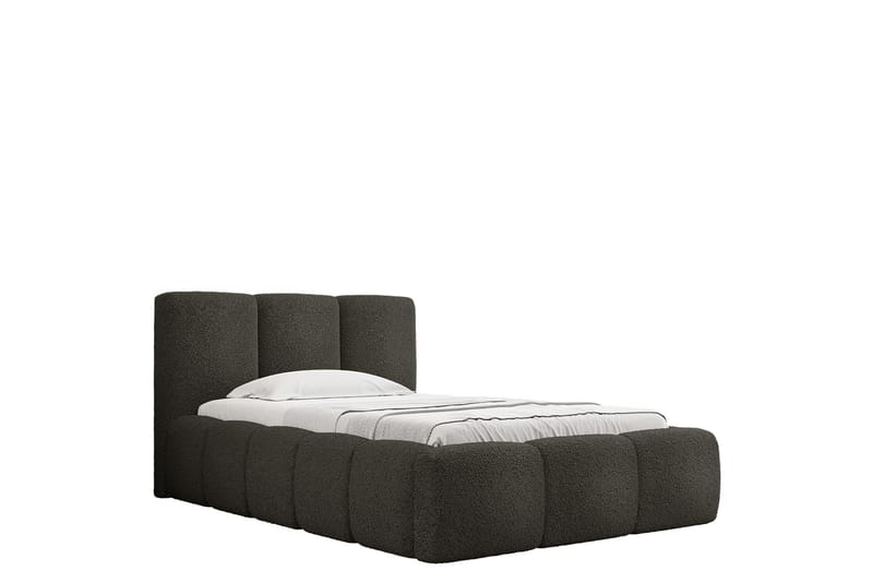 Salvenor Sängram med Förvaring 90x200 cm - Grå - Möbler - Säng - Sängram & sängstomme