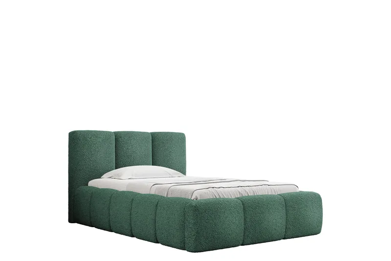 Salvenor Sängram med Förvaring 90x200 cm - Grön - Möbler - Säng - Sängram & sängstomme