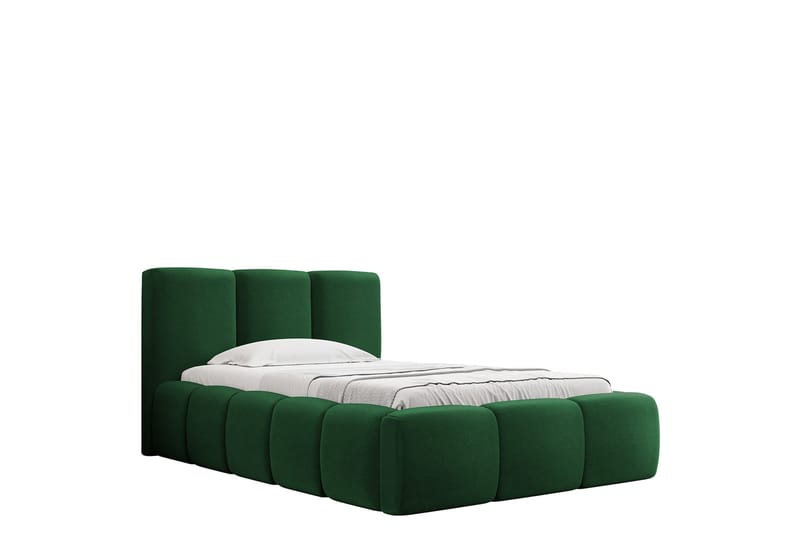 Salvenor Sängram med Förvaring 90x200 cm - Grön - Möbler - Säng - Sängram & sängstomme