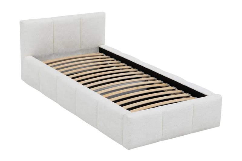 Salvenor Sängram med Förvaring 90x200 cm - Svart - Möbler - Säng - Sängram & sängstomme