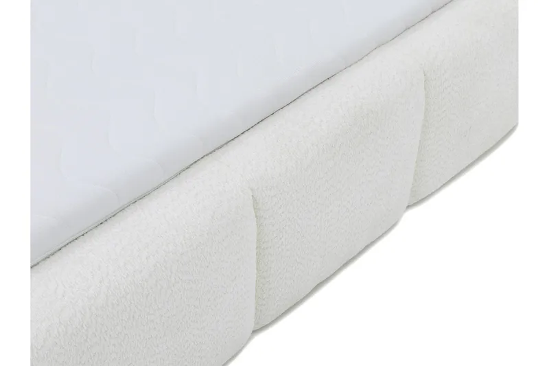 Salvenor Sängram med Förvaring 90x200 cm - Vit - Möbler - Säng - Sängram & sängstomme