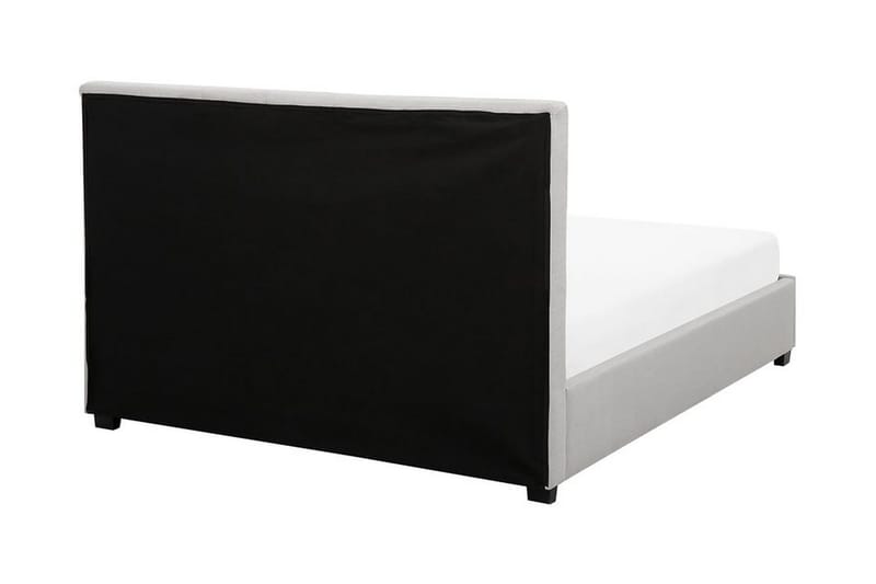 Sandrick Dubbelsäng med Förvaring 140x200 - Grå - Möbler - Säng - Sängram & sängstomme