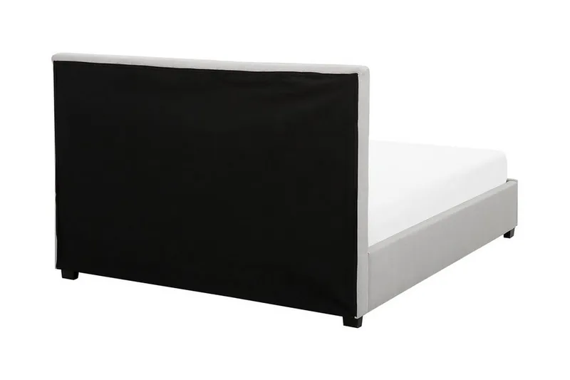 Sandrick Dubbelsäng med Förvaring 140x200 - Grå - Möbler - Säng - Sängram & sängstomme