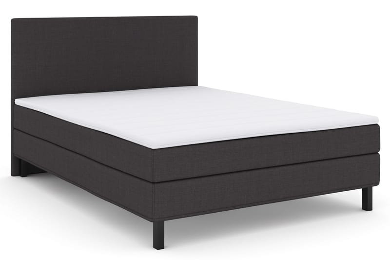 Select No 1 Komplett Sängpaket 160x200 - Mörkgrå/Svart - Möbler - Säng - Komplett sängpaket