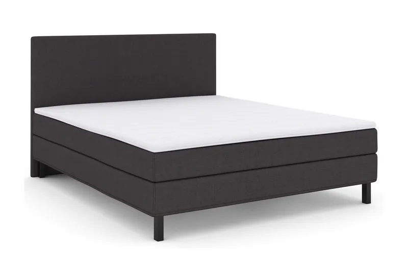 Select No 1 Komplett Sängpaket 180x200 - Mörkgrå/Svart - Möbler - Säng - Komplett sängpaket