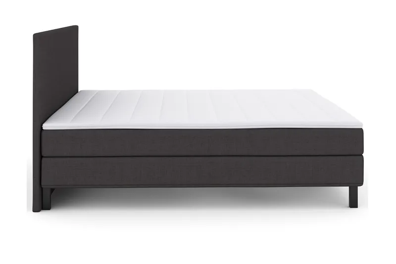 Select No 1 Komplett Sängpaket 180x200 - Mörkgrå/Svart - Möbler - Säng - Komplett sängpaket