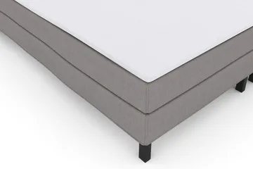 Select No 1 Komplett Sängpaket 210x210 - Ljusgrå/Svart - Möbler - Säng - Komplett sängpaket