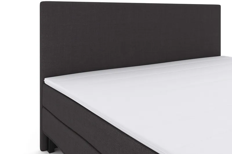 Select No 1 Komplett Sängpaket 210x210 - Mörkgrå/Svart - Möbler - Säng - Komplett sängpaket
