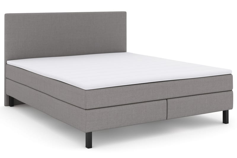 Select No 2 Komplett Sängpaket 180x200 - Ljusgrå/Svart - Möbler - Säng - Komplett sängpaket