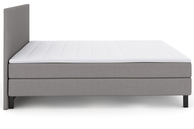 Select No 2 Komplett Sängpaket 180x200 - Ljusgrå/Svart - Möbler - Säng - Komplett sängpaket
