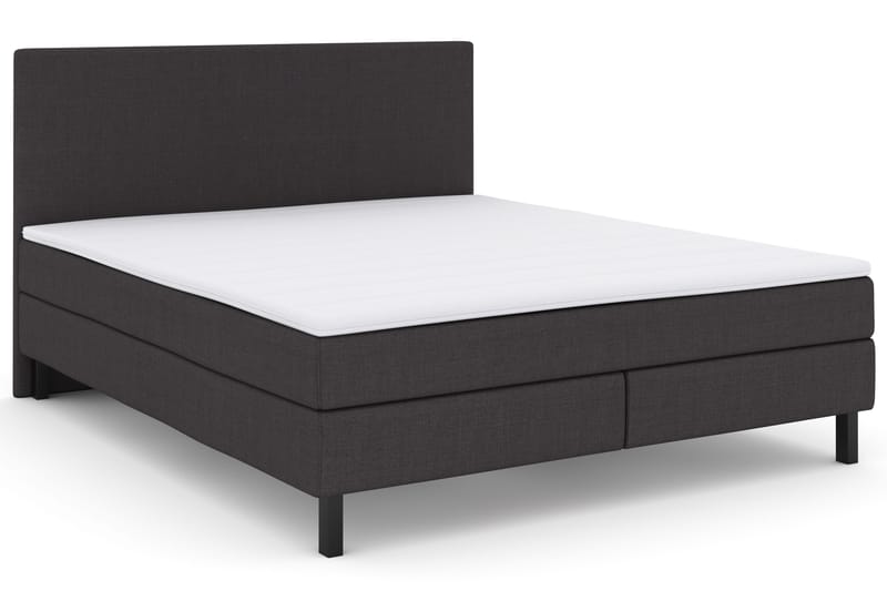 Select No 2 Komplett Sängpaket 180x200 - Mörkgrå/Svart - Möbler - Säng - Komplett sängpaket
