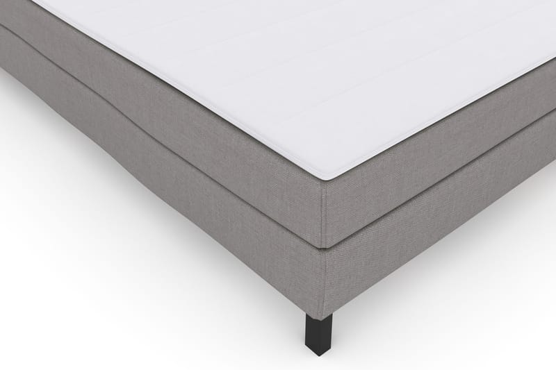 Select No 2 Komplett Sängpaket 210x210 - Ljusgrå/Svart - Möbler - Säng - Komplett sängpaket